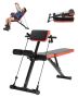 Multifunctional adjustable weight bench with hyperextension for home workouts
