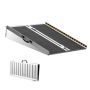 Portable aluminum folding ramp for the disabled, 91.4 cm, 363 kg load capacity