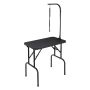 Pet grooming station with clip, 808x460 mm, foldable, for medium and small dogs