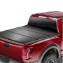 Three-piece truck bed cover, toyota tundra 2014-2024, black, 400 lb load capacity