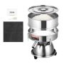 Automatic electric stainless steel vibrating sieve, 40-60 mesh, 45 W