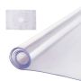 Clear Plastic PVC Table Mat, 42x72 Inch, Waterproof