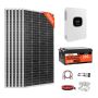 1200W 24V solar kit with 6x 200W monocrystalline batteries, 300ah lifepo₄ battery and 3600W hybrid inverter