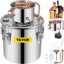 Moonshine distillation apparatus kit, 36.3 L with water pump