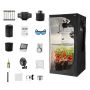 Indoor grow tent, 100x100x200 cm, LED, ventilation, 600D film