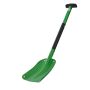 Aluminum snow shovel with T-handle, 21.5 cm wide, portable