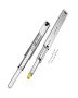 Lockable Full Extension Drawer Slides, 250 lb. Load, Ball Bearing, Side Mount, 1 Pair (16-60 in.)