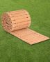 Wooden cedar garden path, 24 feet x 17 inches, non-slip