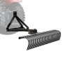 Towed lawn rake 72 inches with 36 steel tines for tractor