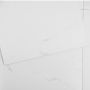 Self-adhesive vinyl floor tiles, 12x12 inch, white marble, 50 pcs., 1.5 mm thick