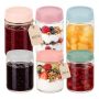 Keeratavad purgid Relaxdays, 6 tk, 350 ml ja 450 ml
