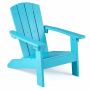 Children's Adirondack chair, 105° backrest, turquoise, 53.34 × 52.07 × 63.5 cm