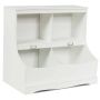 Children's storage system, 2 compartments, 2 boxes, 67 × 62 × 40 cm