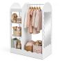 Laste riidenagi Relaxdays 10053715_49, 4 riidepuuga, 94 × 100 × 38 cm