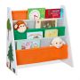 Детский стеллаж для книг Relaxdays, Разноцветный, 62,5 × 60 × 28 см