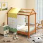 Children's cabin bed, with canopy, 152 × 82 × 150 cm
