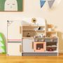 Children's play kitchen, 14 accessories, 90 × 23 × 65 cm