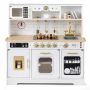 Children's toy kitchen, 85.09 × 87.63 × 29.21 cm