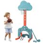 Children's 3-in-1 basketball hoop, 3 in 1, 23 × 20 × 58.5 cm