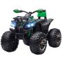 Children's electric quad bike Homcom 100x65x73cm., green/black