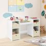 Children's dressing table, 2 in 1, Pink/white, 104 × 117 × 40 cm
