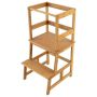 Children's step, with 4-sided safety railing, 45 × 47 × 90 cm