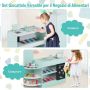 Children's shopping mall, green, 89 × 57 × 88 cm