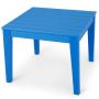 Children's table, slatted tabletop, Blue/gray/green/red, 64.77 × 64.77 × 50.8 cm
