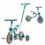 Children's tricycle, 4 in 1, Green, 37 × 72 × 101 cm