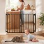 Laste turvavärav VEVOR BG-07, alumise ristlatita, 778–1210 × 920 mm