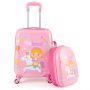 Children's suitcase set, 2 pieces, 35 × 20 × 46 cm