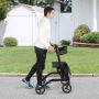 Walker, 4 wheels, 54 × 82–95 × 74 cm