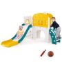 Children's slide and climbing set, 9 in 1, 176 × 138 × 102 cm