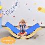 Children's climbing set, with reversible ramp and mat, 116 × 50 × 39 cm