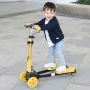 Children's scooter, 4 wheels, 32.5 × 12.5 × 29–33 inches