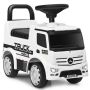 Children's pusher and ride-on car, White, 60.96 × 43.18 × 27.94 cm