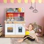 Children's kitchen play set, with lights and sounds, 64.77 × 29.21 × 90.17 cm