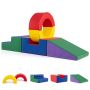 Children's play block set, 5 shapes, 152 × 50 × 70 cm