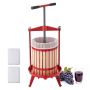 Puuviljapress VEVOR LD-BP1802, 18 l, 2 filtrikotti, 50,5 × 63 × 44,5 cm