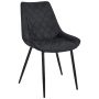 Söögitoa tool SJ.0488, must, 49 × 83 × 61 cm
