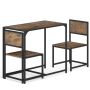 Dining set, 3-piece, 90 × 76 × 47 cm