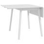 Dining table Homcom 110x86x75cm., white