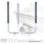 Paadihaagise juhtsiinid VEVOR XC2183, 2 tk, 430 × 125 × 1220 mm