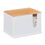 Vatipulkade hoidik Relaxdays 10026560_1275, 15 × 10 × 11 cm