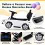 3-in-1 Ride-on Car, 3-in-1, White, 84 × 39 × 90 cm