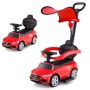 3-in-1 Ride-on Car, 3-in-1, Red, 84 × 39 × 90 cm