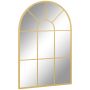 Mirror Homcom 91x2x60cm., gold color