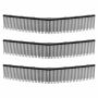 Murupühkija varuharjad VEVOR 919-002B, 3 tk, Mustad, 59,5 × 10,5 cm