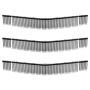 Murupühkija varuharjad VEVOR 919-003B, 3 tk, Mustad, 75,5 × 10,5 cm