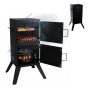 Vertikaalne suitsuahi Relaxdays 10053371.0, 2 tasandit, 57 × 108,5 × 56 cm